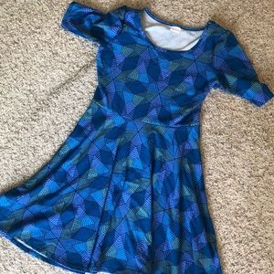 Blue and Teal Nicole